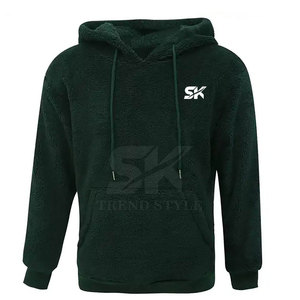 เสื้อฮู้ดผู้ชายสำหรับฤดูหนาว สีพื้นเรียบง่าย มีซิป แฟชั่นทันสมัย ทรงเข้ารูป - Product Image 3