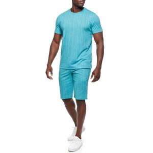 Men short set lightweight breathable fabric soft comfortable fit summer wear Printed Polyester Nonwoven <b>Tracksuit</b> Activewear - Product Image 4