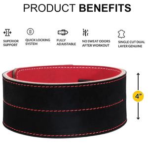 Premium Leather Weightlifting <b>Belt</b> With Custom Logo Strong Gym Training Support <b>Belt</b> Adjustable For Fitness And Strength Custom - Product Image 2
