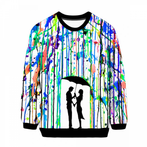 เสื้อสเวตเชิ้ตผ้าฟลีซโพลีเอสเตอร์/คอตตอนแบบยูนิเซ็กซ์ สีพื้น เป็นมิตรกับสิ่งแวดล้อม ปักลาย คอกลม สำหรับผู้ชาย มหาวิทยาลัย และชมรมนักศึกษา - Product Image 1