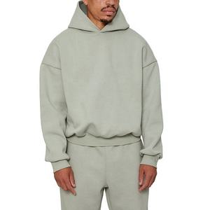 Ensemble de survêtement unisexe personnalisé avec logo, à capuche, grande taille, décontracté, pour homme, nouvelle collection hiver 2026, imprimé, dernier design - Product Image 2