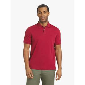 Camisa de Golf para Hombre, Color Marrón, con Estampado de Calavera de Toro por Transferencia Térmica, Cierre de Botones, Manga Corta, Informal, de Poliéster/Algodón, Transpirable, Corte Regular - Product Image 1