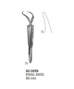 Pinza para toallas Engl Modify de 85 mm, instrumento quirúrgico de acero inoxidable, pinza médica para draping, herramienta para quirófano - Product Image 1