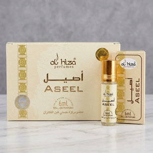 AL HIZA Aseel Attar Roll On Parfum Unisexe 6ML |   Parfum Oriental Longue Durée Sans Alcool Format de Poche Huile de Parfum Premium - Product Image 1