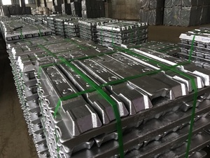 Lingote de Aluminio de Alta Pureza A7 99.7 Por Ciento, Metal de Aluminio Primario para Fabricación Industrial - Product Image 3