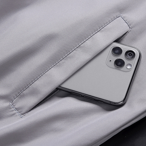 Ensemble de survêtement coupe-vent léger imprimé de qualité supérieure pour homme, idéal pour l'automne, 2 pièces, avec logo personnalisé - Product Image 6