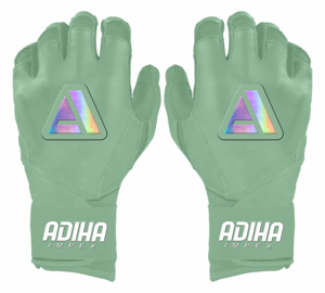 Gants de frappe en cuir Cabretta personnalisés unisexes, respirants, pour softball et baseball, avec logo professionnel. - Product Image 1