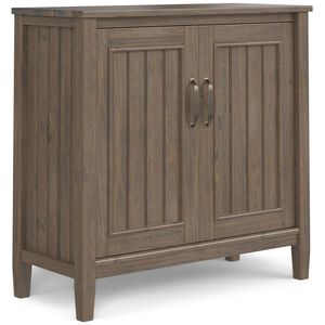 Smoky Brown Lev <b>Low</b> <b>Storage</b> Cabinet for Living Room - Product Image 1