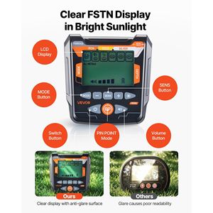 Rilevatore di Metalli Professionale ad Alta Precisione IP68 Impermeabile per Adulti con Display da 10 Pollici e Cuffie - Rilevatori Industriali di Metalli - Product Image 4