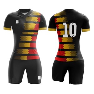 Maillots de football pour femmes en gros, personnalisables, pas chers, à séchage rapide, fabriqués en usine, nouveaux uniformes de gardien de but - Product Image 1