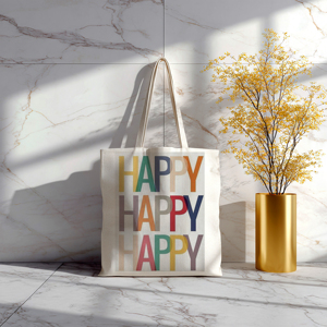 กระเป๋าผ้าฝ้ายพิมพ์ลายคุณภาพดีเยี่ยม ขายส่งราคาดีที่สุด มีความต้องการสูง - Product Image 3