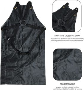 Nouvel Arrivage Tabliers de Soudure de Protection en Cuir de Vachette, Résistants aux Flammes et à la Chaleur, Vêtements de Sécurité pour Soudeurs, Prix de Gros - Product Image 5