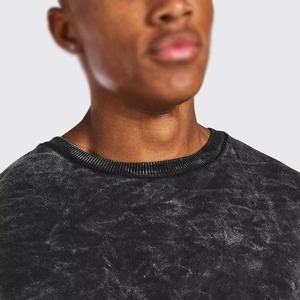 Sweat-shirt pour homme de qualité supérieure, lavage à l'acide, séchage rapide, idéal pour l'automne, 100% coton, écologique, respirant, logo personnalisé, directement de l'usine - Product Image 4