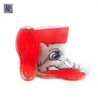 AP Kids Safari Elephant PVC Rain <b>Boots</b>-Waterproof Anti-Slip Cute Durable Children's <b>Boot</b> - Product Image 4