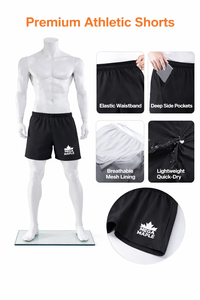 Pantalones Cortos de Entrenamiento de Cricket Unisex, Ligeros, Transpirables y Duraderos, con Logotipo Personalizado al por Mayor, Servicio OEM Profesional de Alta Calidad - Product Image 4