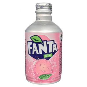 Fanta White Peach Japon 300ml, soda aromatisé à la pêche japonaise, prix raisonnable, produit très vendu. - Product Image 1