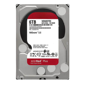 Nuevo Disco Duro Interno SATA de 3.5 Pulgadas y 6 TB, 5400 RPM, 64 MB de Caché, Carcasa Metálica, Alta Capacidad, Almacenamiento para NAS y Servidor de PC, <span class=keywords><strong>WD60EFRX</strong></span> - Product Image 1