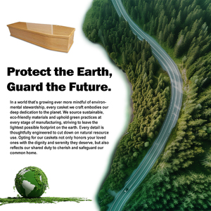 Оптовая продажа: Высококачественные деревянные гробовые саробы на заказ, экологичные и долговечные, для ритуальных услуг. Премиальные товары для похорон. - Product Image 5