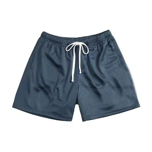 <b>Men</b> Casual Shorts Drawstring Breathable Solid Color Knitted Mid Waist Summer Shorts Custom Swim <b>Trunks</b> <b>Men's</b> Boardshorts Surf - Product Image 1