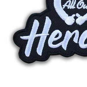 Patch brodé de haute qualité avec logo personnalisé, à coudre ou à thermocoller, pour chapeaux, vêtements et accessoires - Product Image 5
