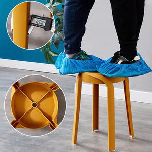 Durable Eco-Friendly Portable <b>Plastic</b> <b>Stool</b> Modern Minimalist Design Home Furniture for Bedroom Kitchen Entry - Product Image 4