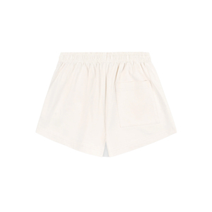 Pantalones Cortos Deportivos Personalizados para Mujer, Estilo Universitario, con Cintura Elástica, Tejido de Algodón Francés Premium, Teñido, para Deporte y Ocio - Product Image 3