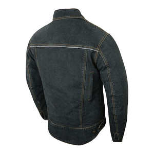 New Men's Trendy Jean <b>Denim</b> <b>Jacket</b> Male Streetwear Washed Ripped <b>Denim</b> <b>Jackets</b> for Men - Product Image 4