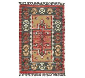 Alfombras Ligeras Tejidas a Mano de Yute y Lana, Alfombras Kilim para Sala de Estar, Dormitorio y Estudio - Product Image 3
