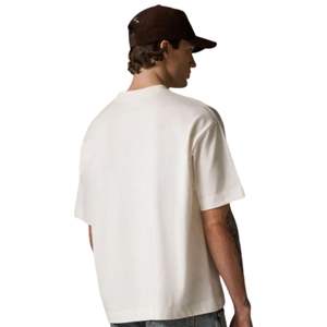 T-shirt en coton à manches courtes oversize unisexe pour homme, design minimaliste sur le devant, vêtements streetwear décontractés, fabrication OEM en gros - Product Image 6