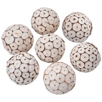 Bol de remplissage sola ball fait à la main taille décorative avec 6 8 10 cm décoration de table de jardin à la maison pour le festival de tous les temps