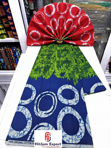 Wholesale Luxury African Wax Print Fabric Ankara Kitenge Cotton Custom Design Textile OEM ODM Manufacturing Factory Bulk Supplie - Product Image 5