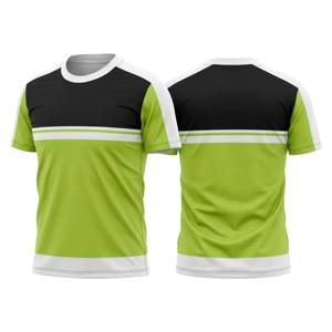 T-shirt à sublimation intégrale coupe moderne |   MR FOOTBALL Fournisseur de vêtements de sport |   Tailles adultes unisexes |   Léger et respirant à l'avant - Product Image 4