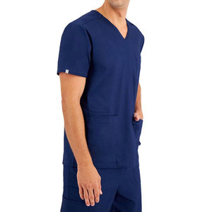 High Quality Woven Eco-Friendly Hospital Uniform <b>Scrubs</b> Set Professional Healthcare Staff <b>Scrub</b> Customized Breathable - Product Image 3