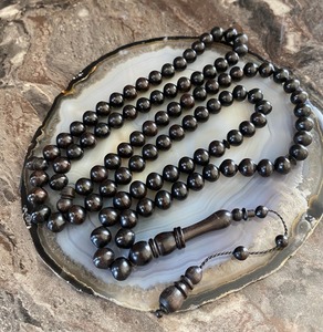 ResinTasbeeh Tasbih 33 cuentas turquesa oración Rosario piedra musulmán Rosario tasbeeh contador joyería India exportador - Product Image 6