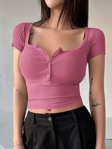 Fashion <b>Crop</b> <b>Top</b> for Ladies Lightweight Comfortable Design Suitable for Regular Wardrobe Styling - Product Image 1