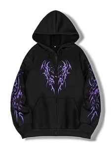 <b>Men's</b> Solid <b>Black</b> <b>Plain</b> Dyed Hoodie <b>Sweatshirt</b> Casual Street Style Top - Product Image 3