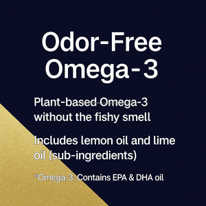 Gélules Oméga 3 DHA à Base de Plantes pour Enfants et Prénatal 30 Count Vegan OEM Corée huile de poisson - Product Image 2