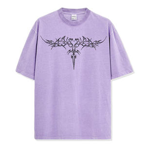 เสื้อยืดคอตตอนเนื้อหนัก 260 GSM ทรงโอเวอร์ไซส์ ไหล่ตก  ไม่มีลาย  รับทำโลโก้ตามสั่ง ผู้ผลิต OEM จากบังกลาเทศ - Product Image 4