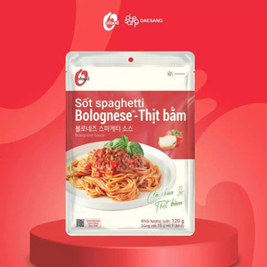 Auténtica Salsa de Tomate Estilo Boloñese Italiano 120g O'Food, Salsa para Pasta en Porción Individual para Espaguetis, Venta al por Menor y al por Mayor - Product Image 1