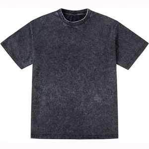Camisetas de Algodón Bordadas de Corte Regular para Hombre - Product Image 3