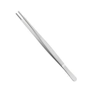 Pinzas DeBakey Atraumáticas de Acero Inoxidable, 200 mm, Rectas, Mandíbula de 2 mm, Instrumento Quirúrgico Manual para Tejido Cardiovascular, Juego con Certificación CE - Product Image 2