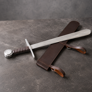Espada Medieval Normanda Antigua de un Solo Filo, Tallada a Mano, de Alto Contenido de Carbono, Estilo Dark Hammer - Arte y Coleccionismo - Product Image 1
