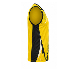 Maillot de volley sans manches personnalisé pour équipe, vêtements de sport avec tissu respirant, sensation confortable et ajustement flexible pour les joueurs - Product Image 5