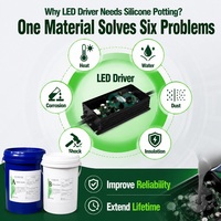 Compuesto de Silicona Impermeable para Caja de Conexiones Eléctricas Subacuáticas y Protección de Conectores Electrónicos