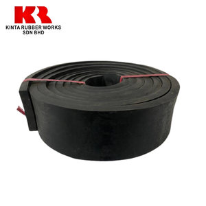 High Quality 10m Natural <b>Rubber</b> Skirting 15mm(T) Wide and 250mm(W) Long for Conveyor <b>Belts</b> Molding Processing Best Price - Product Image 3