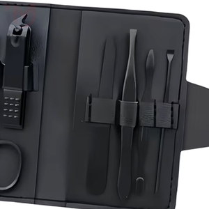 Portable 7 Pcs Manicure Set Stainless Steel Nail Clipper Kit Professional Nail Care Grooming Beauty Tools - Product Image 3