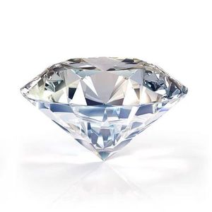 Moissanita Cultivada en Laboratorio, Corte Brillante Redondo, Tamaño Grande, Pulida, Certificado IGI, para Joyería, 3 Quilates, Calidad G VS1 - Product Image 1