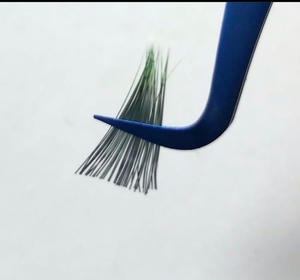 Professional Stainless Steel Fiber <b>Lash</b> & Eyelash Tweezers High Quality Precision 10mm Smooth Tip Durable Model - Product Image 6