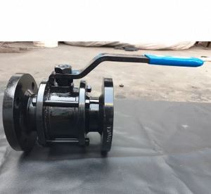 Vanne à boisseau sphérique deux pièces à passage plein Fe (à brides) - Product Image 2