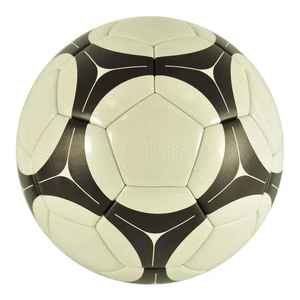 Ballon de football professionnel personnalisé avec logo, couleur unie, haute élasticité, durable, idéal pour l'entraînement et les matchs - Product Image 1